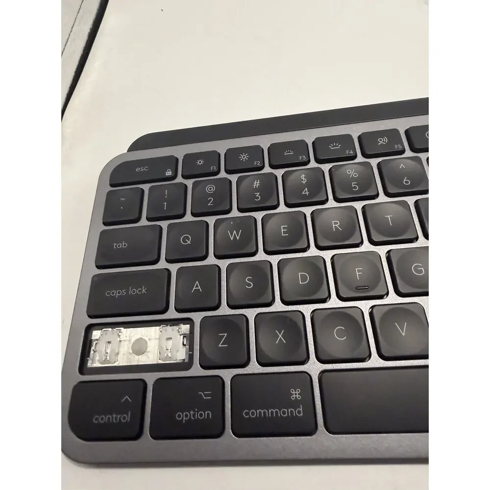 Logitech MX Keys S for Mac, Wireless Keyboard, Missing Shift Key Missing Box